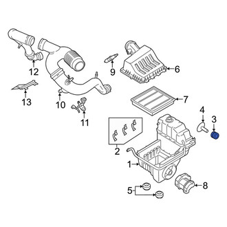 Lincoln OE - Upper Air Filter Housing Grommet