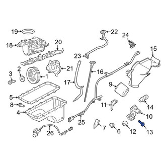 Lincoln OE - Engine Oil Filter Adapter Bolt