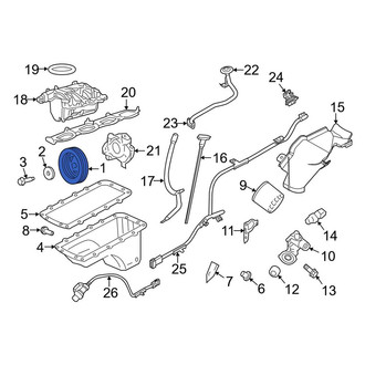 Lincoln OE - Engine Crankshaft Pulley