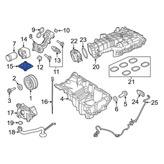 Lincoln OE - Engine Oil Sump Windage Tray