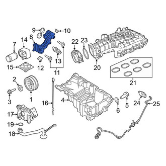 Lincoln OE - Engine Oil Filter Adapter