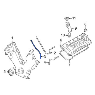 Lincoln OE - Right Engine Timing Cover Gasket