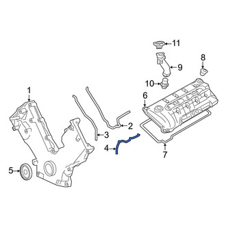 Lincoln OE - Left Engine Timing Cover Gasket