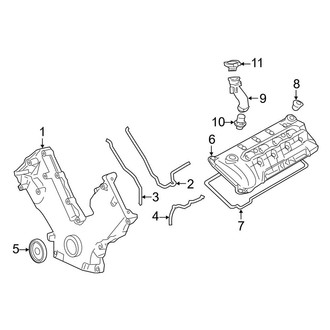 Lincoln OE - Engine - Valve & Timing Covers (Base / L)