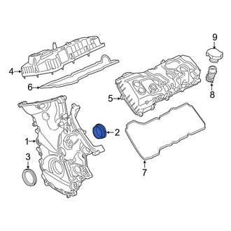 Lincoln OE - Engine Timing Cover Gasket