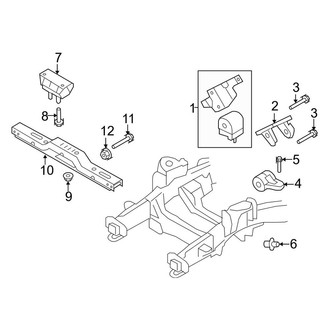 Lincoln OE - Engine & Transmission Mounting