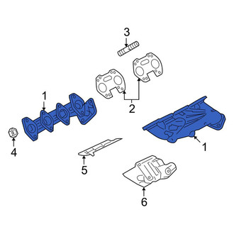 Lincoln OE - Left Exhaust Manifold
