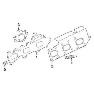 Lincoln OE - Exhaust System - Manifold
