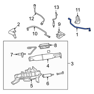 Lincoln OE - PCV Valve Hose