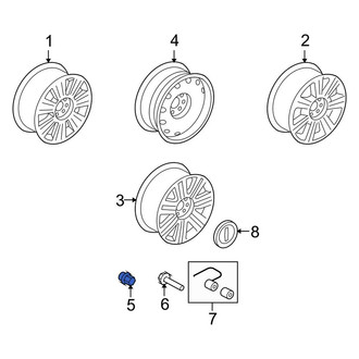 Lincoln OE - Wheel Lug Nut