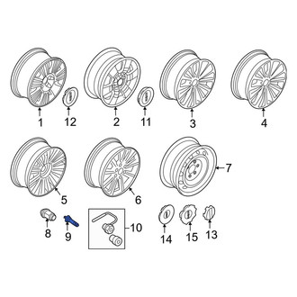 Lincoln OE - Tire Valve Stem