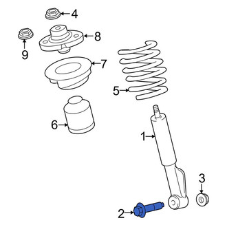 Lincoln OE - Suspension Shock Absorber Bolt