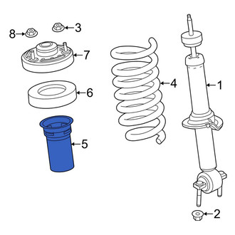 Lincoln OE - Front Suspension Shock Absorber Bellows