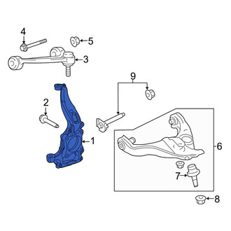 Lincoln OE - Front Right Steering Knuckle