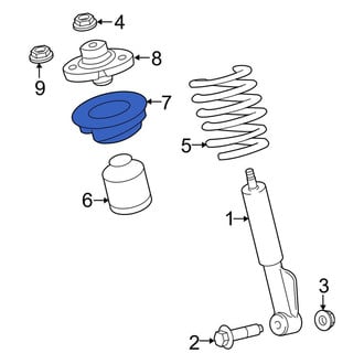 Lincoln OE - Front Coil Spring Insulator
