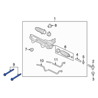 Lincoln OE - Rack and Pinion Mount Bolt