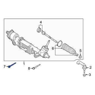 Lincoln OE - Right Rack and Pinion Bolt