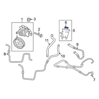 Lincoln OE - Power Steering Reservoir Cap