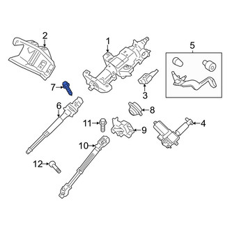 Lincoln OE - Steering Shaft Bolt