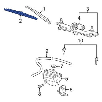 Lincoln OE - Front Wiper Blade