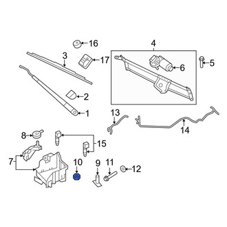 Lincoln OE - Windshield Washer Pump Seal