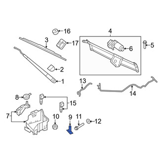 Lincoln OE - Windshield Washer Pump