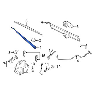 Lincoln OE - Front Left Wiper Arm
