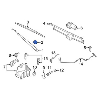 Lincoln OE - Wiper Arm Cap