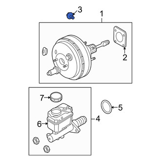 Lincoln OE - Power Brake Booster Pin