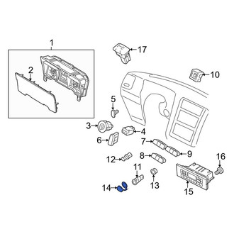 Lincoln OE - 12 Volt Accessory Power Outlet Cover