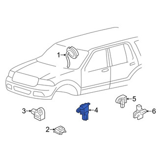Lincoln OE - Center Air Bag Impact Sensor