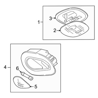 Lincoln OE - Roof - Interior Lamps