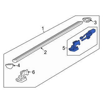 Lincoln OE - Front Left Running Board Mounting Bracket