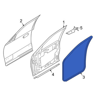 Lincoln OE - Front Left Door Seal
