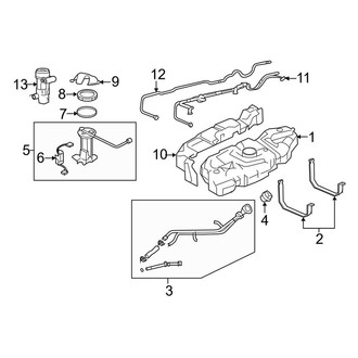 Lincoln OE - Fuel System Components (Base)