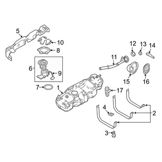 Lincoln OE - Fuel System Components (L Reserve / L Select)