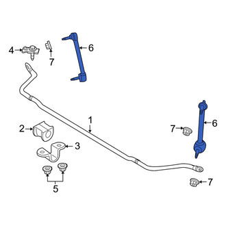 Lincoln OE - Rear Suspension Stabilizer Bar Link