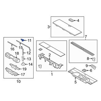 Lincoln OE - Floor Jack Nut