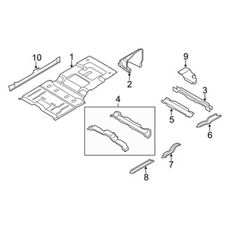 Lincoln OE - Rear Body & Floor - Rear Body (L)
