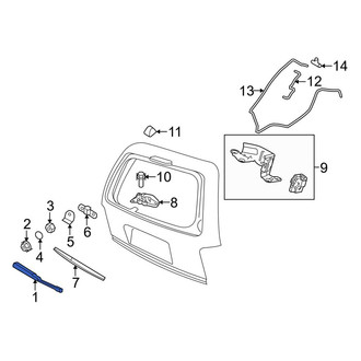 Lincoln OE - Rear Wiper Arm