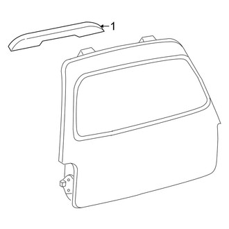 Lincoln OE - Lift Gate - Spoiler