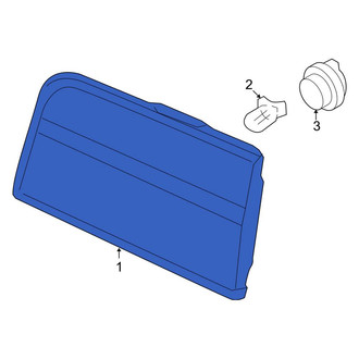 Lincoln OE - Rear Left Inner Tail Light Assembly