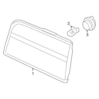 Lincoln OE - Rear Lamps - Combination Lamps (Lift Gate, Mounted)