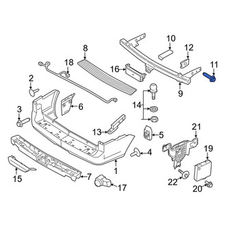 Lincoln OE - Bumper Cover Reinforcement Beam Bolt