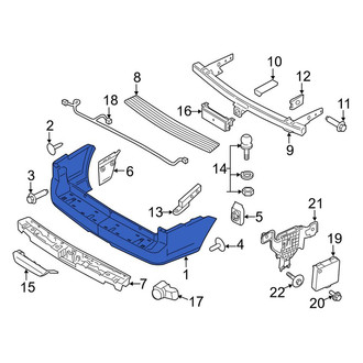 Lincoln OE - Rear Bumper Cover