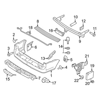 Lincoln OE - Rear Bumper - Bumper & Components