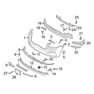 Lincoln OE - Valance Panel Bolt