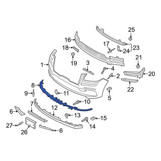 Lincoln OE - Front Lower Bumper Cover