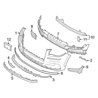 Lincoln OE - Front Bumper & Grille - Bumper & Components
