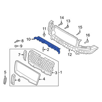 Lincoln OE - Front Radiator Support Panel